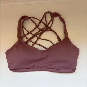 Lululemon strappy sports bra
